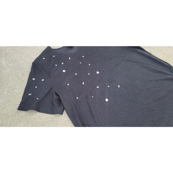 Vtg Copa Cabana Jeweled Shirt - Picture 2 of 4